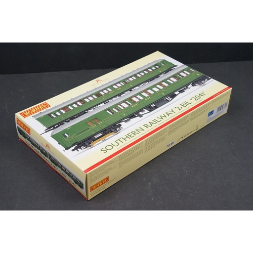 30 - Boxed Hornby OO gauge R3161A Southern Railway 2 BIL 2041 Train Pack DCC Ready