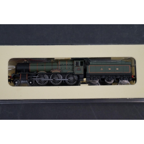 4 - Cased / boxed Dapol N gauge SCLUBND135 Mottram Hall GWR lined green DCC Ready locomotive