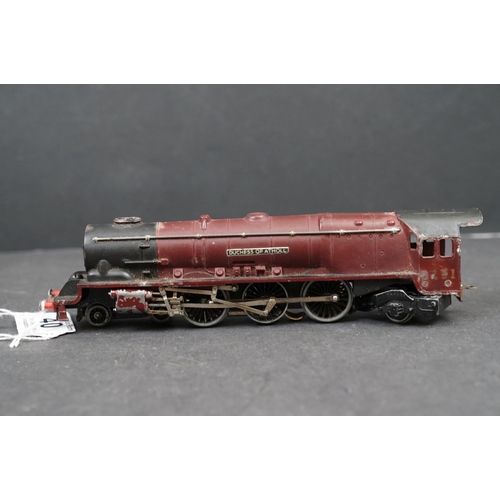 40 - Four Hornby Dublo 3 rail locomotives to include 2 x Duchess of Atholl and 2 x Duchess of Montrose