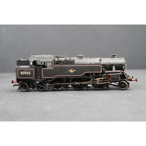 43 - Four boxed OO gauge locomotives to include 3 x Hornby (R2248 Super Deetail BR 2-10-0 Class 9F Locomo... 