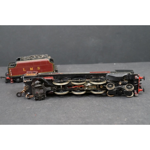 46 - Seven OO gauge built diecast locomotives to include Plymouth, Sir Urre of the Mount etc, condition v... 