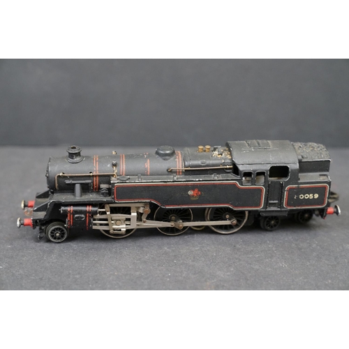 49 - Nine Hornby Dublo locomotives to include Barnstable, Duchess of Atholl, Duchess of Montrose, Corfe C... 