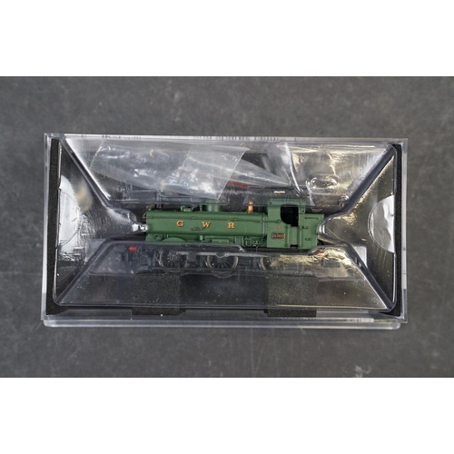 5 - Two boxed / cased Dapol N gauge locomotives to include 2S-006-002 Twin Pack 14XX GWR green lettering... 