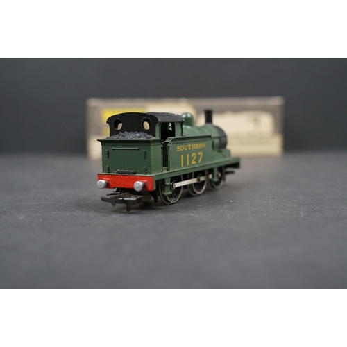 55 - Three boxed Wrenn OO gauge locomotives to include W2205 0-6-0 Tank Black BR, W2207 0-6-0 Tank SR and... 