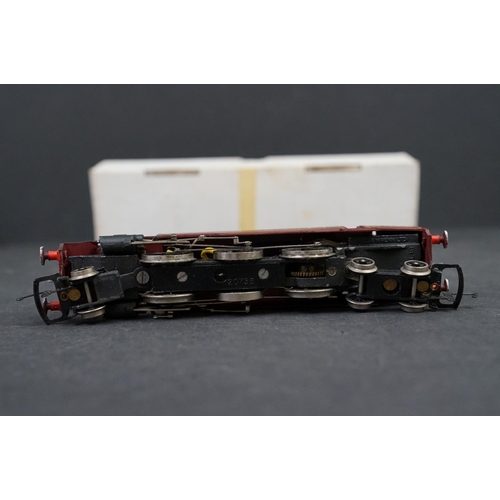 56 - Two boxed Wrenn OO gauge W2215 0-6-2 Tank LMS Locomotives both black livery plus a diecast Wrenn OO ... 