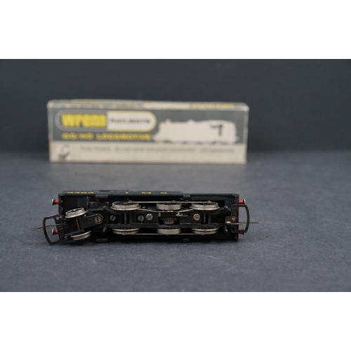 56 - Two boxed Wrenn OO gauge W2215 0-6-2 Tank LMS Locomotives both black livery plus a diecast Wrenn OO ... 