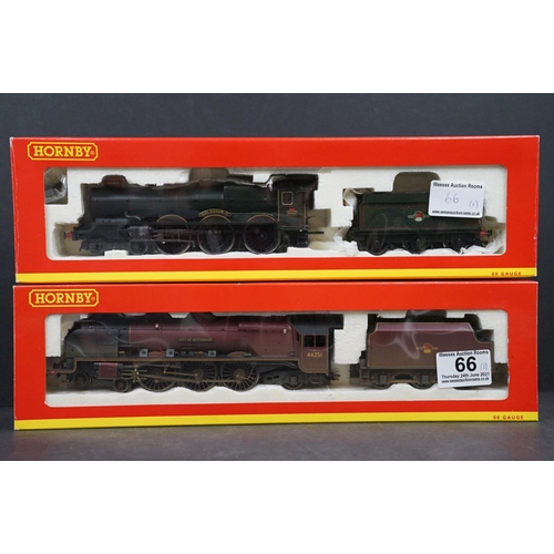 66 - Two boxed Hornby OO gauge locomotives to include R2383 BR 4-6-2 Duchess Class City of Nottingham wea... 