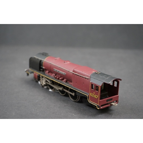 70 - Boxed Wrenn OO gauge W2227 4-6-2 City of Liverpool LMS locomotive, with original papers and instruct... 