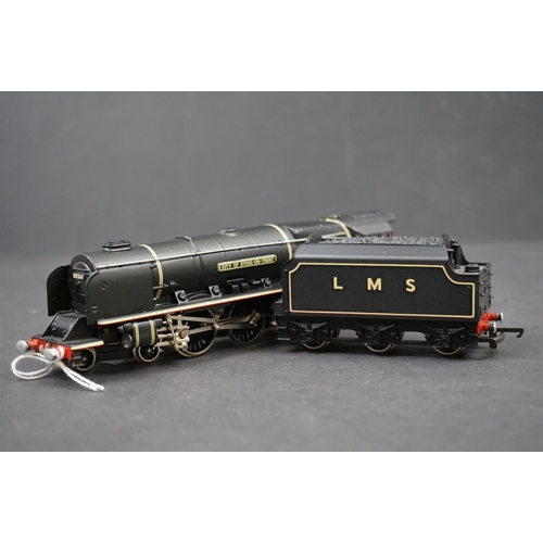 71 - Boxed Wrenn OO gauge W2227 4-6-2 City of Stoke on Trent LMS locomotive in black livery, with origina... 