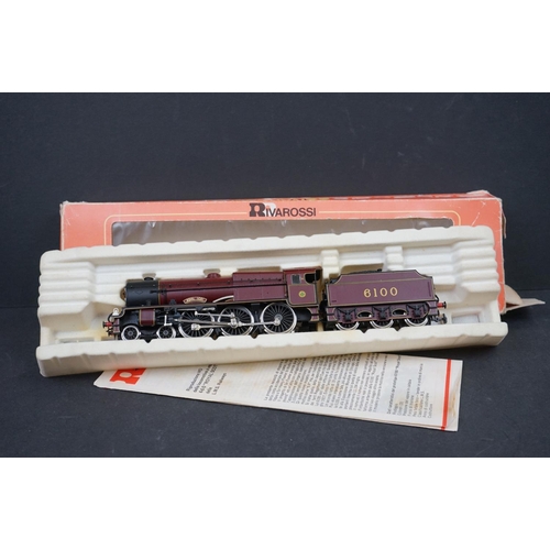 74 - Two boxed Rivarossi HO gauge locomotives to include 1350 Hector and 1348 Royal Scot, tatty boxes