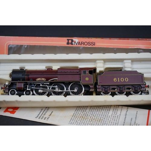 74 - Two boxed Rivarossi HO gauge locomotives to include 1350 Hector and 1348 Royal Scot, tatty boxes