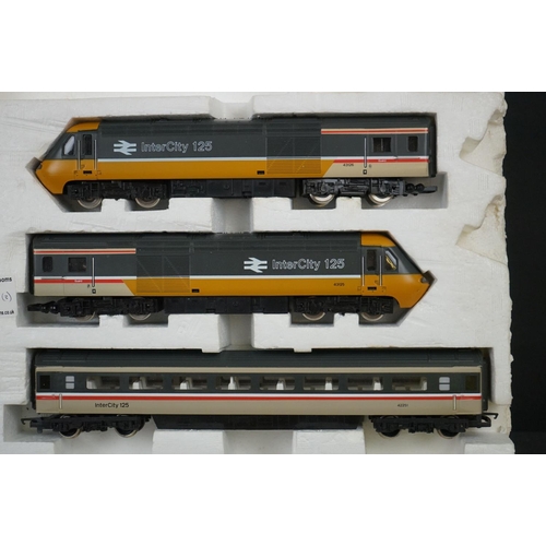 87 - Two boxed Hornby OO gauge electric train sets to include R177 Pick Up Goods set (appears complete wi... 