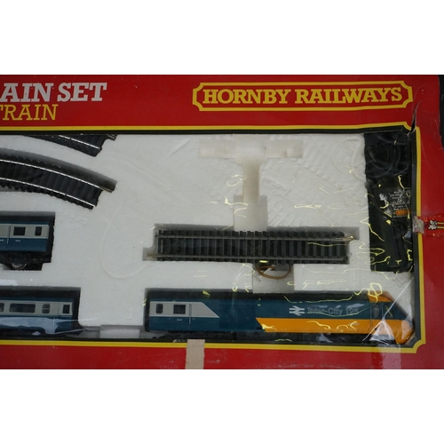 87 - Two boxed Hornby OO gauge electric train sets to include R177 Pick Up Goods set (appears complete wi... 