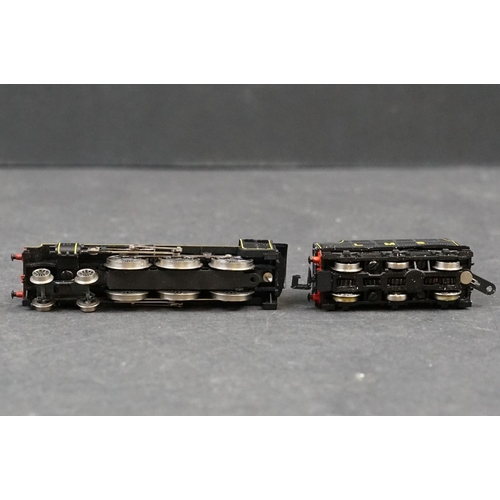 9 - Five boxed / cased N gauge locomotives to include 2 x Peco Jubilee NL-21, Arnold Rapido 0244, and 2 ... 