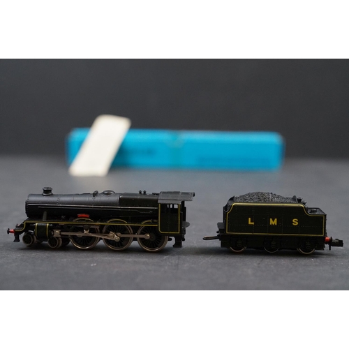 9 - Five boxed / cased N gauge locomotives to include 2 x Peco Jubilee NL-21, Arnold Rapido 0244, and 2 ... 