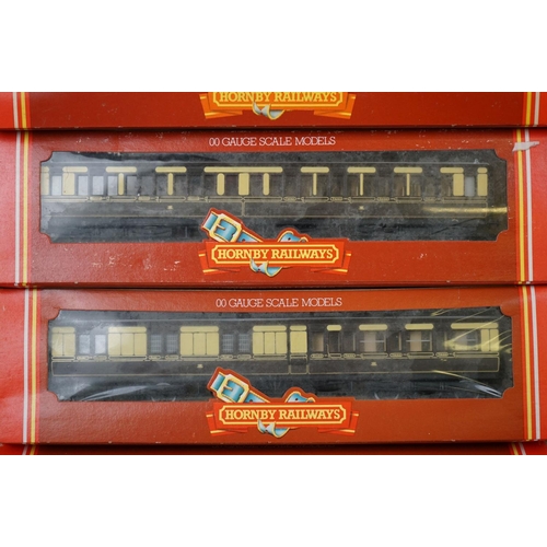 99 - Seven boxed Hornby OO gauge items of rolling stock to include 2 x Super Detail (R4143 Pullman 1st Cl... 