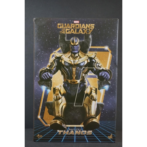 1001 - Boxed Hot Toys Movie Masterpiece Marvel 1/6 scale Guardians of the Galaxy Thanos figure, complete an... 