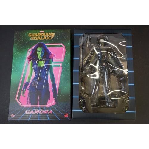 1003 - Boxed Hot Toys Movie Masterpiece Marvel 1/6 scale Guardians of the Galaxy Gamora figure, complete an... 