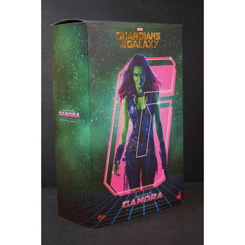 1003 - Boxed Hot Toys Movie Masterpiece Marvel 1/6 scale Guardians of the Galaxy Gamora figure, complete an... 