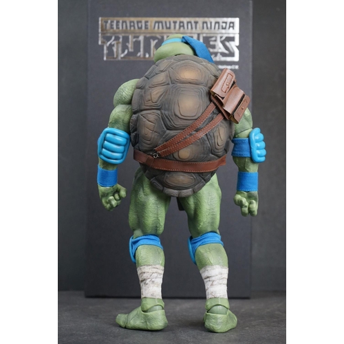 1009 - Boxed Dreamex Nickelodeon 1/6 Teenage Mutant Ninja Turtles Leonardo figure, complete and excellent