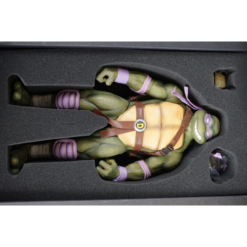 1011 - Boxed Dreamex Nickelodeon 1/6 Teenage Mutant Ninja Turtles Donatello figure, complete and excellent ... 