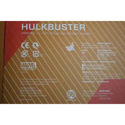 1023 - Boxed Hot Toys Movie Masterpiece Marvel MMS285 1/6 The Avengers Age of Ultron Hulkbuster, appearing ... 