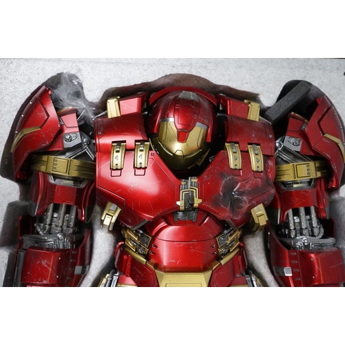 1023 - Boxed Hot Toys Movie Masterpiece Marvel MMS285 1/6 The Avengers Age of Ultron Hulkbuster, appearing ... 