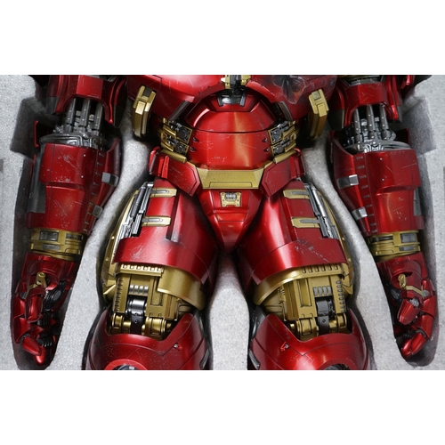 1023 - Boxed Hot Toys Movie Masterpiece Marvel MMS285 1/6 The Avengers Age of Ultron Hulkbuster, appearing ... 