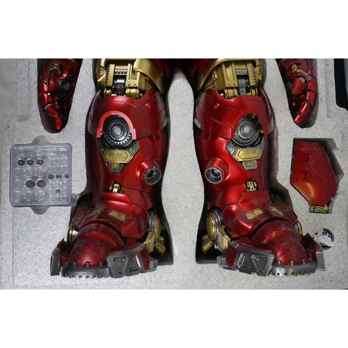 1023 - Boxed Hot Toys Movie Masterpiece Marvel MMS285 1/6 The Avengers Age of Ultron Hulkbuster, appearing ... 