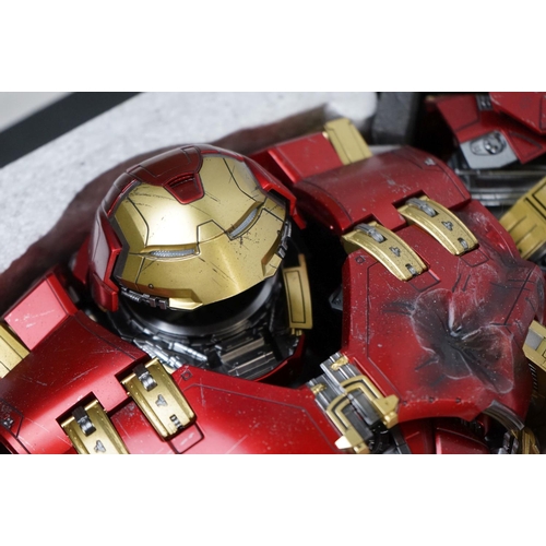 1023 - Boxed Hot Toys Movie Masterpiece Marvel MMS285 1/6 The Avengers Age of Ultron Hulkbuster, appearing ... 