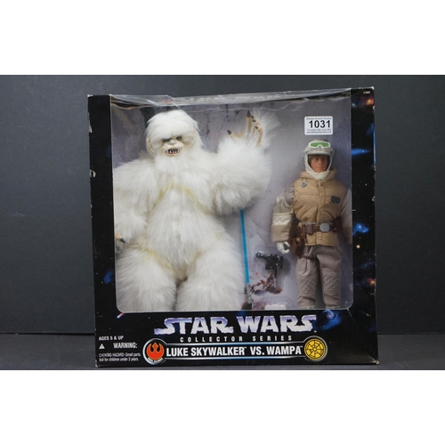 1031 - Boxed Kenner Star Wars Collectors 27947 Series Luke Skywalker v Wampa, appears unopened and complete... 