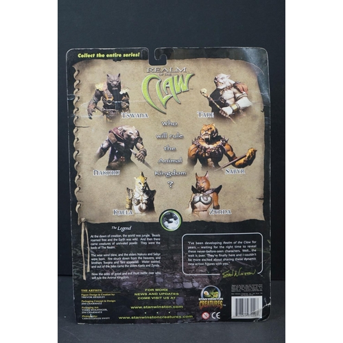 1033 - Carded Stan Winston Creatures Realm of the Claw Nakuru figure, unopened, box gd with bubble slightly... 