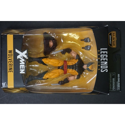 1034 - 5 x Boxed Hasbro Marvel Legends Series X-Men action figures to include Iceman, Marvel's Rogue, Marve... 