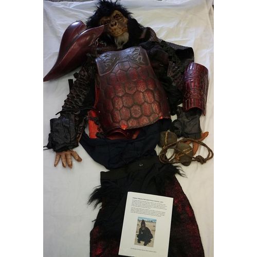 1043 - Original Planet of the Apes Chimp costume from Tim Burton's 2001 Planet of the Apes remake, appearin... 