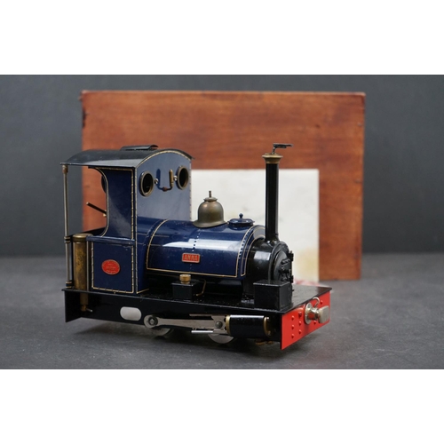 120 - Finescale Engineering Co O Gauge Live Steam 0-4-0 Saddle Tank Locomotive 'Anna' Cranmore Class Peket... 