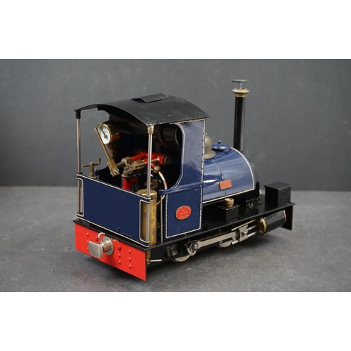 120 - Finescale Engineering Co O Gauge Live Steam 0-4-0 Saddle Tank Locomotive 'Anna' Cranmore Class Peket... 