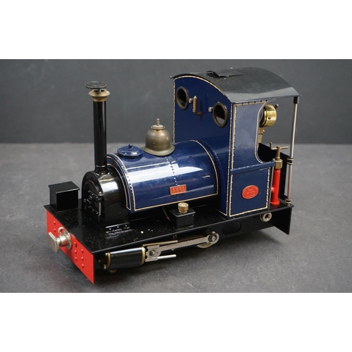 120 - Finescale Engineering Co O Gauge Live Steam 0-4-0 Saddle Tank Locomotive 'Anna' Cranmore Class Peket... 