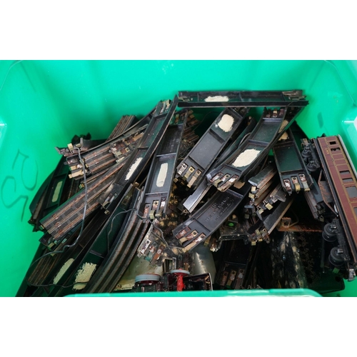 140 - Large quantity of model railway accessories to include track, Power Unit, rolling stock, spares and ... 