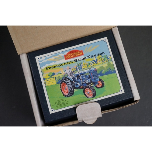 247 - Five boxed Britains farm models to include 08735 Land Rover Series I, 00172 Marshall M Tractor, 0871... 