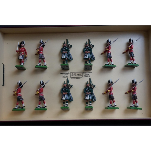 253 - Three boxed ltd edn Britains metal figure sets to include 5185 1881 Seaforth Highlinders, 5391 The U... 