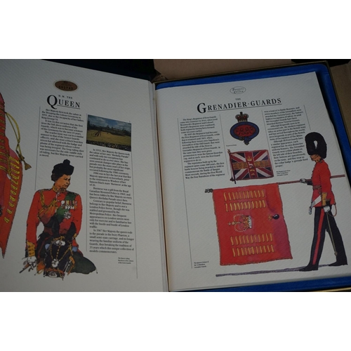 254 - Three boxed ltd edn Britains metal figure sets to include 5186 Welsh Guards, 5184 The Lifeguards and... 