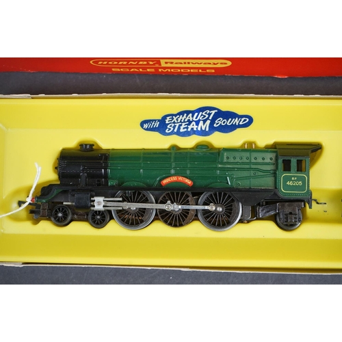 103A - Two boxed OO gauge Hornby locomotives to include R053 4-6-2 Princess Loco green livery and R063 BR L... 