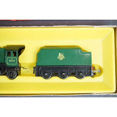 103A - Two boxed OO gauge Hornby locomotives to include R053 4-6-2 Princess Loco green livery and R063 BR L... 