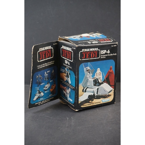 1052 - Star Wars - Three boxed original Kenner Star Wars vehicles and accessories to include One-Man Sail S... 