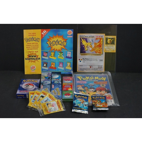 1054 - Collection of sealed Pokemon trading cards and related collectables to include 2-Player Starter Set,... 