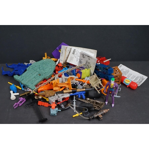 1061 - Quantity of various 1980 / 1990's toy accessories, parts and instructions to include Hasbro Takara T... 