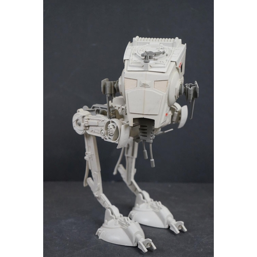 1067 - Star Wars - Six Original Kenner Star Wars vehicles to include AT-ST, TIE Fighter, Speeder Bike, X-Wi... 