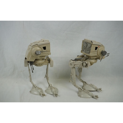 1068 - Star Wars - 12 x Original Kenner Star Wars vehicles to include Millennium Falcon, AT-AT, 2 x AT-ST, ... 