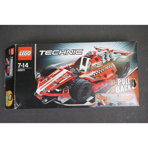 1086 - Seven boxed Lego Technic sets to include 8235 Front End Loader (factory sealed), 8417 Mag Wheel Mast... 