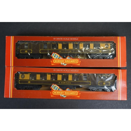 160 - Nine boxed Hornby OO gauge items of rolling stock to include R739 Breakdown Crane Set 75 Ton, R633 F... 